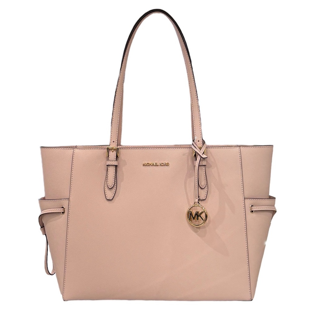 Michael Kors Gilly Large Drawstring Travel Tote Shoulder Bag Powder Blush